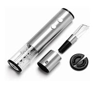 SPELAX Tire-Bouchon à vin, Tire-Bouchon à vin électrique, kit de Tire-Bouchon à vin sans Fil avec Couteau en Aluminium, Tire-Bouchon électrique Automatique