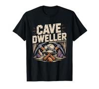 Speleologue Explorateur Grotte Souterrain Loisir Reptation T-Shirt