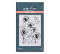 Spellbinders BetterPress Plate-Sunflower Field Press