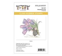 Spellbinders Bouquet for You Tampon en caoutchouc de la collection Spring par House-Mouse Designs, rouge, One