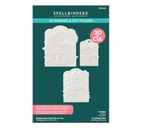 Spellbinders Classeur de gaufrage 3D de Me to You Motif champignons 3D Botanicals
