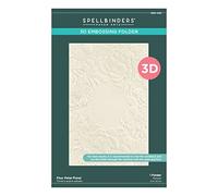 Spellbinders Classeur de gaufrage 3D Motif Floral à Quatre Collection Four Petal, Claire, Un