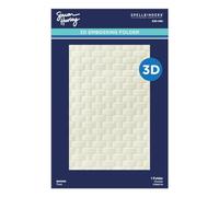 Spellbinders Classeur de gaufrage 3D, plastique, une