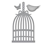 Spellbinders D-Lites Matrice de découpe pour cage à oiseaux Marron