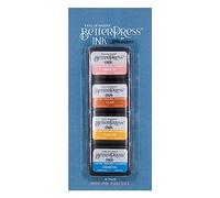 Spellbinders Desert Sunset BetterPress Lot de 4 mini cartouches d'encre