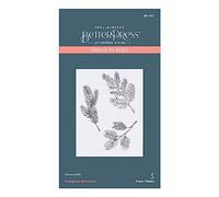 Spellbinders Evergreen Branches Assiette à presser de la collection de Noël BetterPress