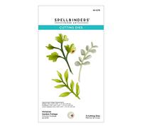 Spellbinders Feuillage de jardin victorien, papier métal, ONE