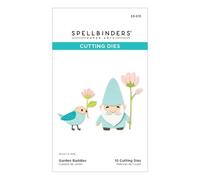 Spellbinders Garden Buddies S3-513 Matrices de découpe gravées de The Out and About Collection