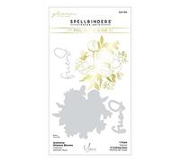 Spellbinders Glimmer, Métal, Anémones Blooms, GREY