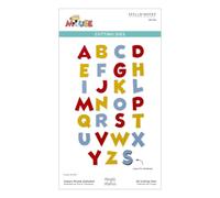 Spellbinders Matrices de découpe Alphabet Classic Mouse de la collection Say Cheese Classic Mouse