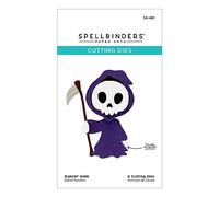 Spellbinders Matrices de découpe Dancin' Grim gravées de la collection Dancin' Halloween