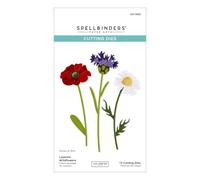 Spellbinders Matrices de découpe en couches de la collection Wildflowers par Lisa Horton
