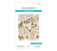 Spellbinders Matrices de découpe en forme de pivoine de la collection Let's Celebrate par Yana Smakula, métal, One
