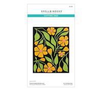 Spellbinders Matrices de découpe en métal « Buttercups » de la collection Fresh Picked, ONE