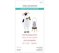 Spellbinders Matrices de découpe gravées Paysage de la collection On The Farm