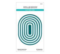 Spellbinders Matrices de découpe ovales élégantes en métal