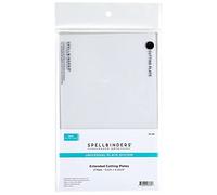 SPELLBINDERS PAPERCRAFTS, INC Lot de 2 plaques de découpe étendues, 24,4 x 15,4 cm, métal