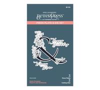 Spellbinders Plaque de presse et matrice, métal, une