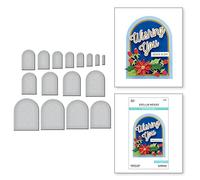 Spellbinders Pochoir Essential Arches