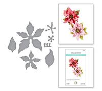 Spellbinders Poinsettia Matrices en métal