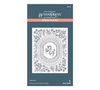 Spellbinders Press Plate From Mirrored Arch Collection-Mirrorred Arch Nested Sprigs