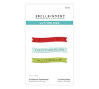 Spellbinders S1-156 Matrices de découpe gravées à la main de la collection Handmade Holidays