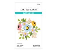 Spellbinders S2-380 Matrices de découpe gravées Little Blooms de The Out and About Collection