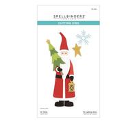 Spellbinders S5-642 Matrices de découpe gravées St Nick de la maison pour les fêtes