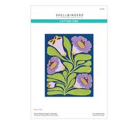 Spellbinders S7-242 Matrices de découpe en forme de trompettes d'ange fraîchement cueillies de la collection More Fresh Picked