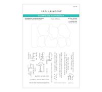 Spellbinders SDS-189 Ensemble de tampons et matrices de découpe Motif jardin de propagation par Annie Williams