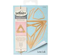 Spellbinders "Shapeabilities Pyramid Die, Marron