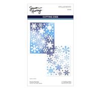 Spellbinders Simon Hurley-Frozen Matrice de découpe, Métal, Flurries glacées, Let It Snow, Un