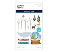 Spellbinders Simon Hurley Matrice de découpe en métal Motif scène de forêt