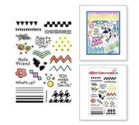 Spellbinders Stampendous FransFormer™ Geo Prints Tampons transparents