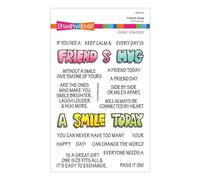Spellbinders Stampendous FransFormer™ Tampons transparents Friends Hugs