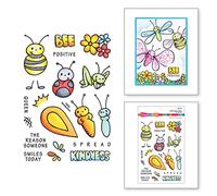 Spellbinders Stampendous FransFormer™ Tampons transparents Motif abeilles