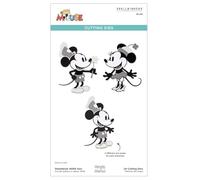 Spellbinders Steamboat Willie Duo Matrices de découpe gravées de la collection The Say Cheese Classic Mouse