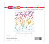Spellbinders Streamers Tampon de Fond, Claire