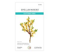 Spellbinders Susan Tierney-Cockburn S2-402 Matrices de découpe Forsythia de la collection Jardin botanique de la nature