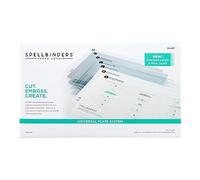 Spellbinders Système de plaque universel, métal, platine, acier, multicolore, standard
