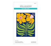 Spellbinders The Fresh Picked Collection Matrice de découpe en métal Motif jonquilles