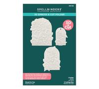 Spellbinders The Sealed 3D Botanicals E3D-082 Classeur en relief et découpe Motif floral pour vous