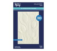 Spellbinders Twirling Simon Hurley Classeur de gaufrage 3D Motif Tulipes, Claire, Un