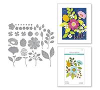 Spellbinders Vivid Blooms Matrice de découpe gravée de la collection Vivid Expressions