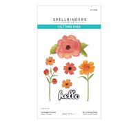 Spellbinders Wendy Vecchi Matrice de découpe vintage Motif floral
