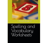 Spelling and Vocabulary Worksheets