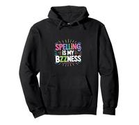 Spelling Is My Bzzzness Élève d'école de compétition Sweat à Capuche