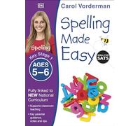 Spelling Made Easy, Ages 5-6 (Key Stage 1): Supports the National Curriculum, English Exercise Book