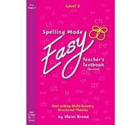 Spelling Made Easy Revised A4 Text Book Level 3: 4: Teacher Textbook Revised - [Version Originale] Inconnu (Auteur)