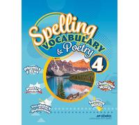 Spelling, Vocabulary, and Poetry 4 - Abeka 4th grade